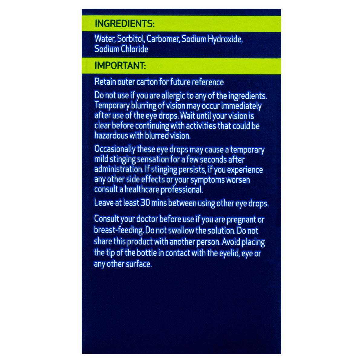 Optrex Advance Tired Eye Drops 10mL