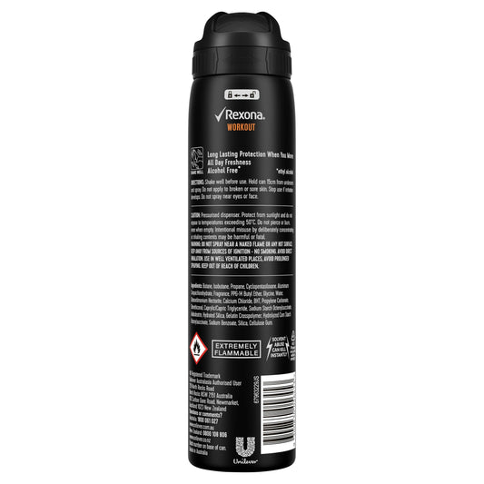 Rexona for Men Antiperspirant Advanced Workout 220ml