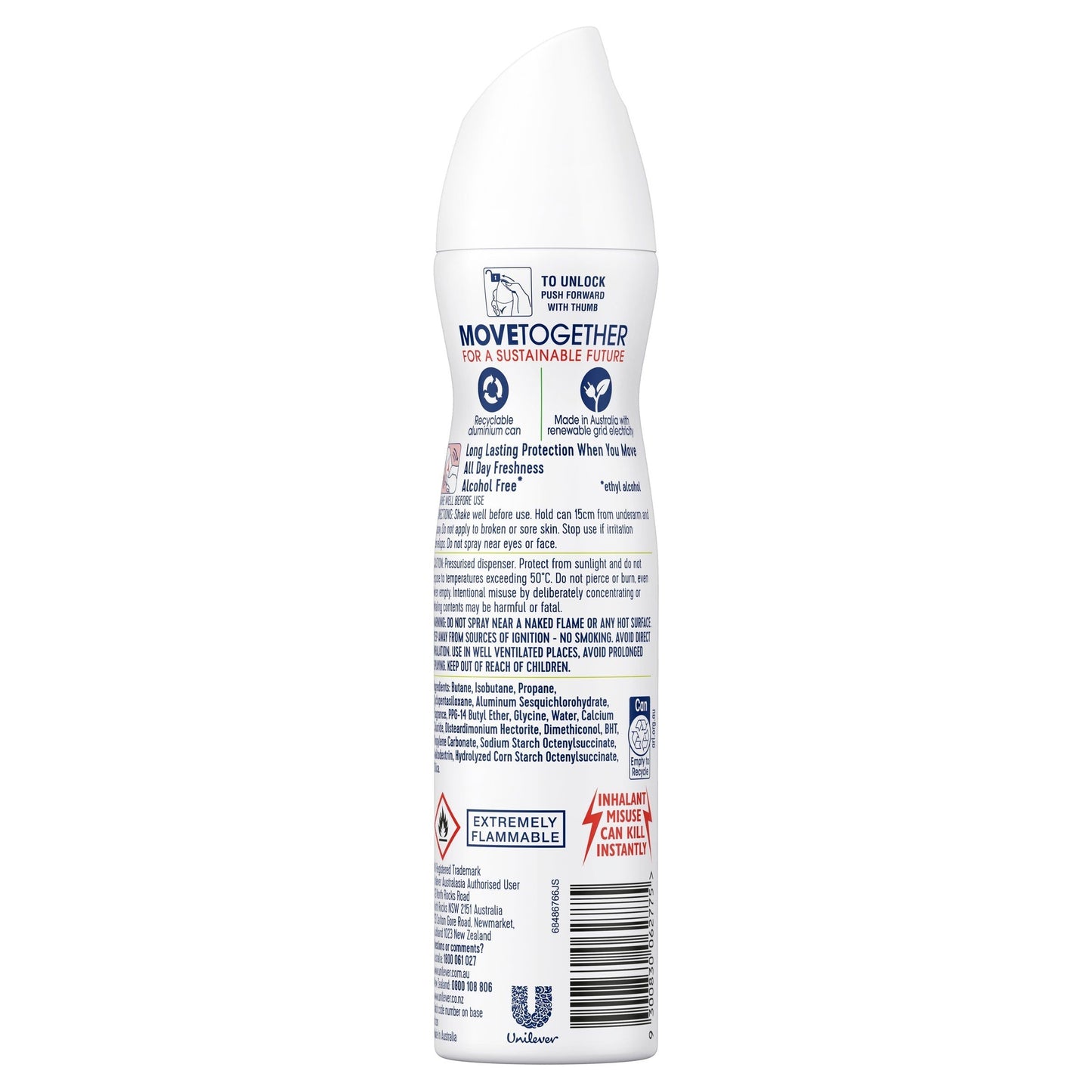 Rexona Women Antiperspirant Aerosol Advanced Watermelon 220ML