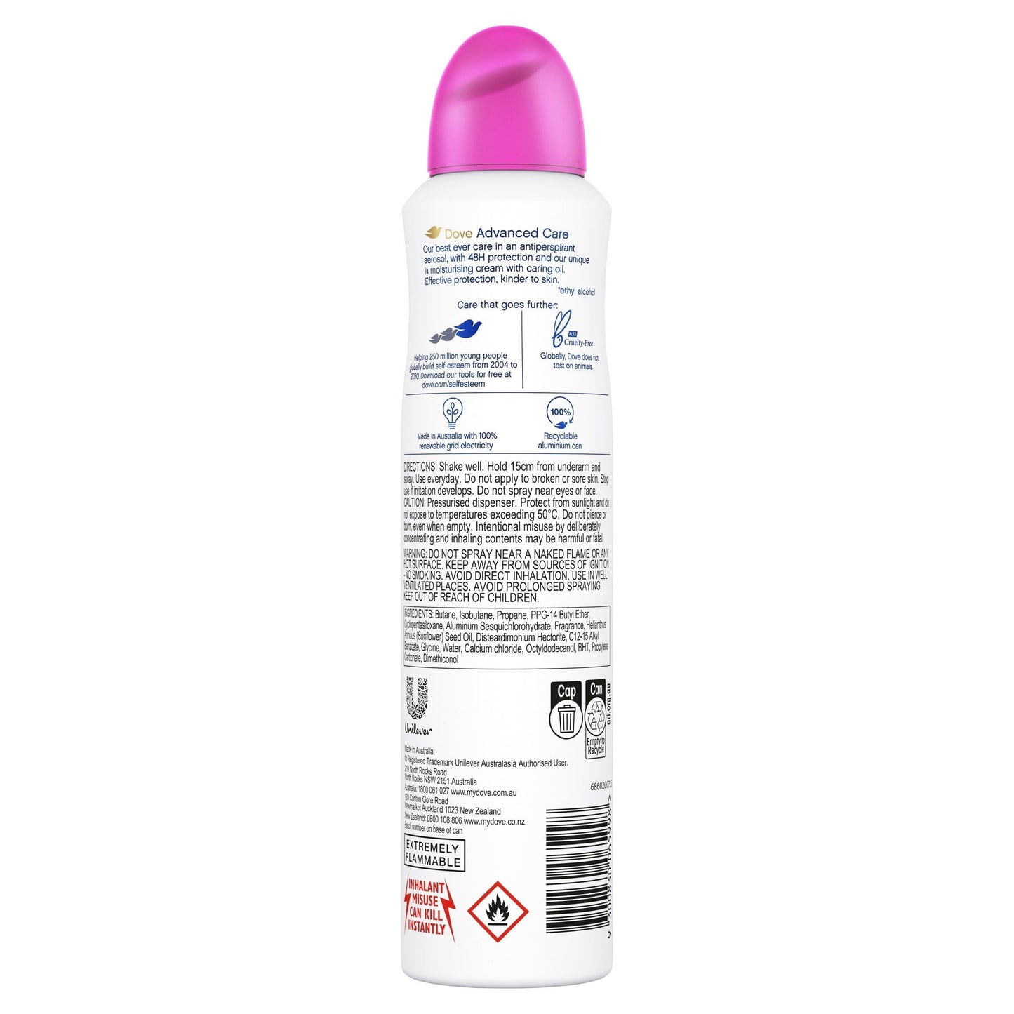 Dove for Women Advance Care Go Fresh Acai Waterlily 220ml