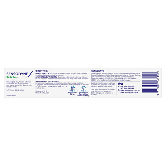 Sensodyne Toothpaste Daily Care 110g