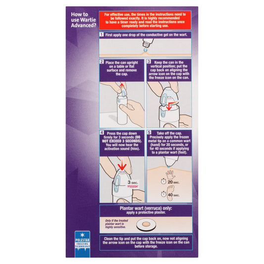 Wartie Advanced Wart Remover - 50ml