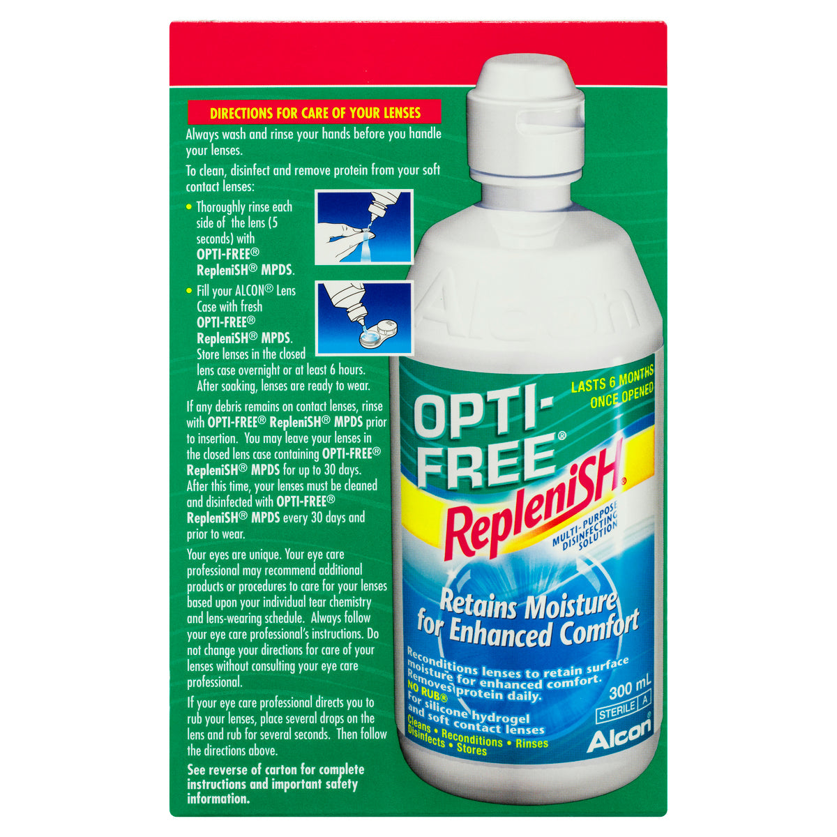 Opti-Free Replenish Economy Pack