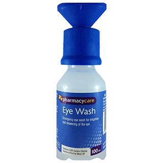 PHARMACY CARE SALINE EYE WASH 100ML