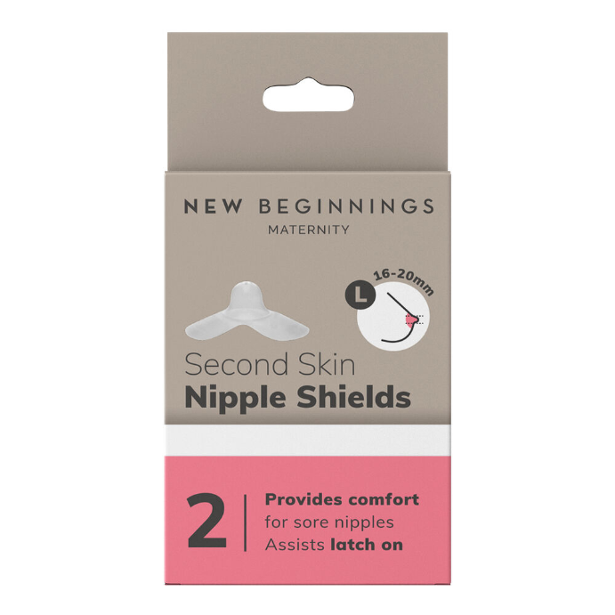 New Beginnings Nipple Shields Size L 1 Pair