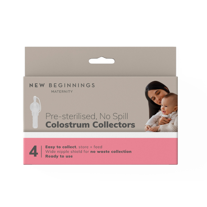 New Begnnings Colostrum Collect Tube 4 Pack