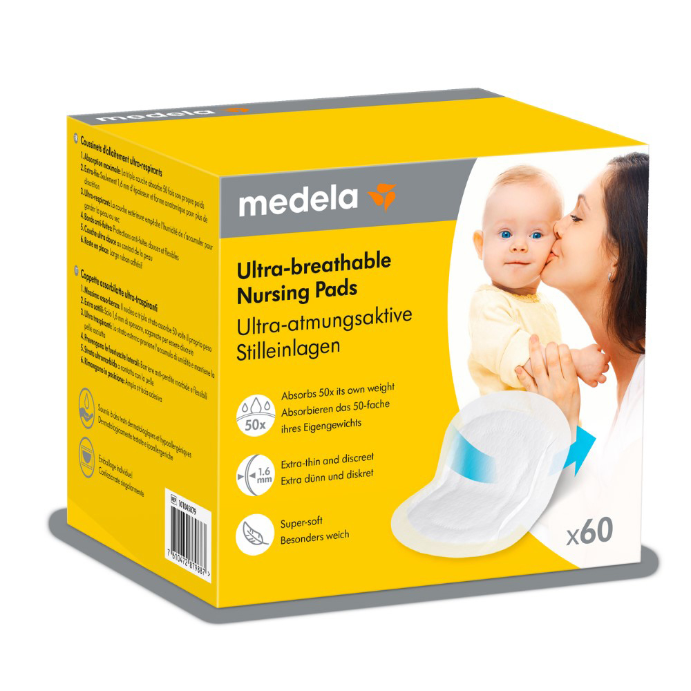 Ultra Breathable Nursing Pads 60 Pack