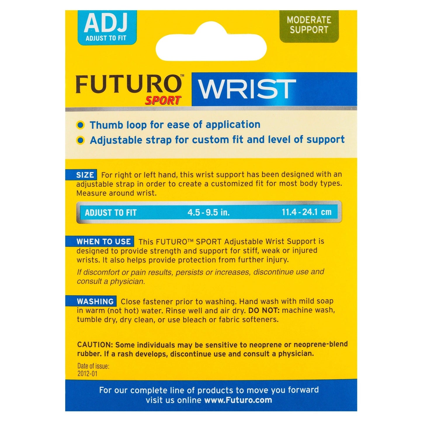 Futuro Sport Adjustable Wrist Support