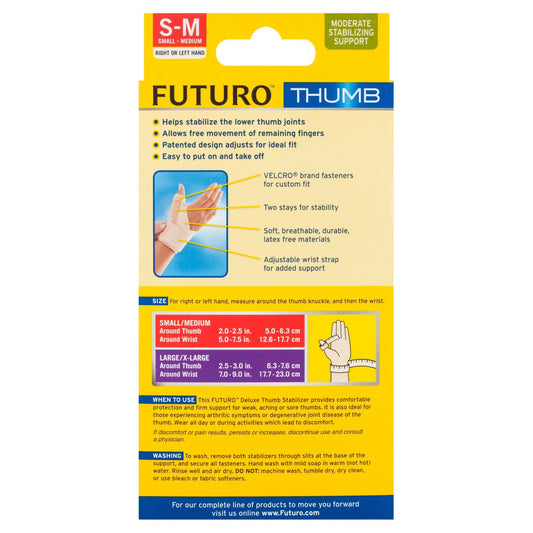 Futuro Deluxe Thumb Stabiliser Beige