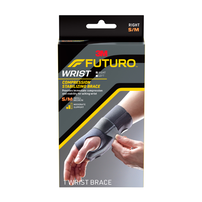 FUTURO Compression Stabilizing Wrist Brace RH S/M