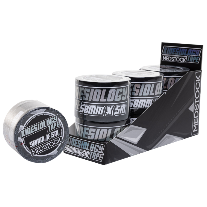 Medstock Kinesiology Tape Black 50Mx 5M