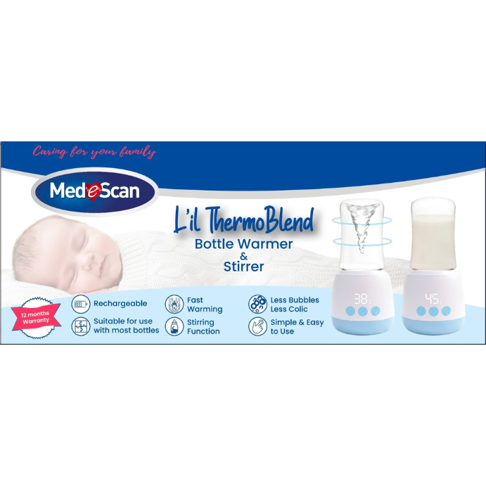 MEDESCAN L'il ThermoBlend Bottle Warmer & Stirrer 1 Each