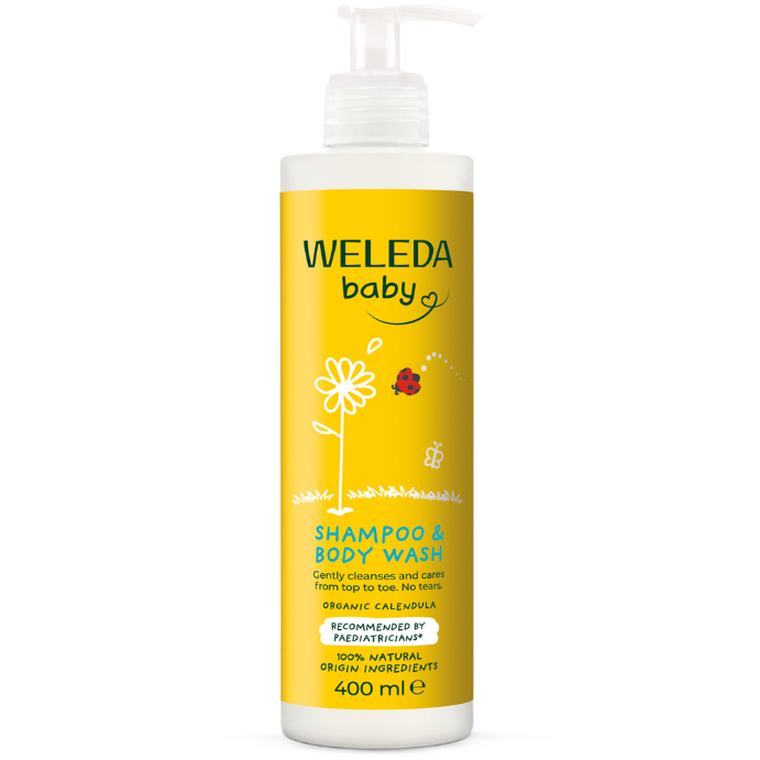Weleda Baby Shampoo & Body Wash 400mL