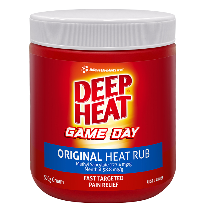 Deep Heat Game Day Original Heat Rub 500g