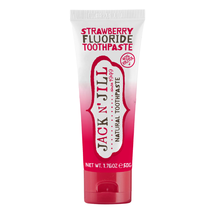 Jack N' Jill Natural Toothpaste Strawberry Fluoride 50g
