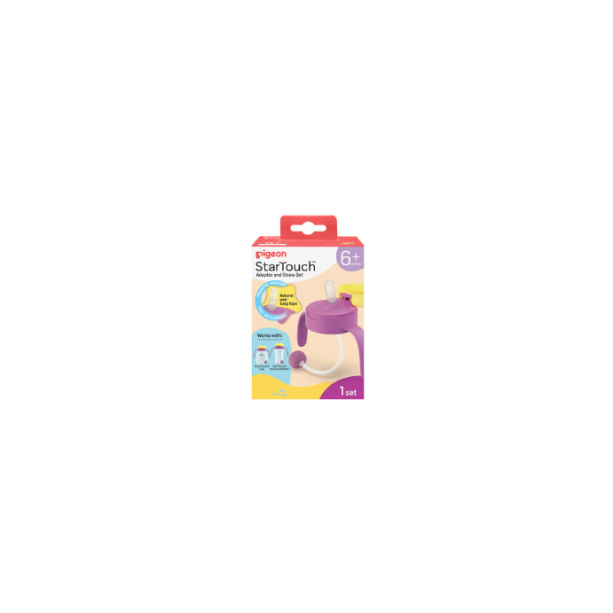 Pigeon Startouch Adapter + Straw Set Berry Blast