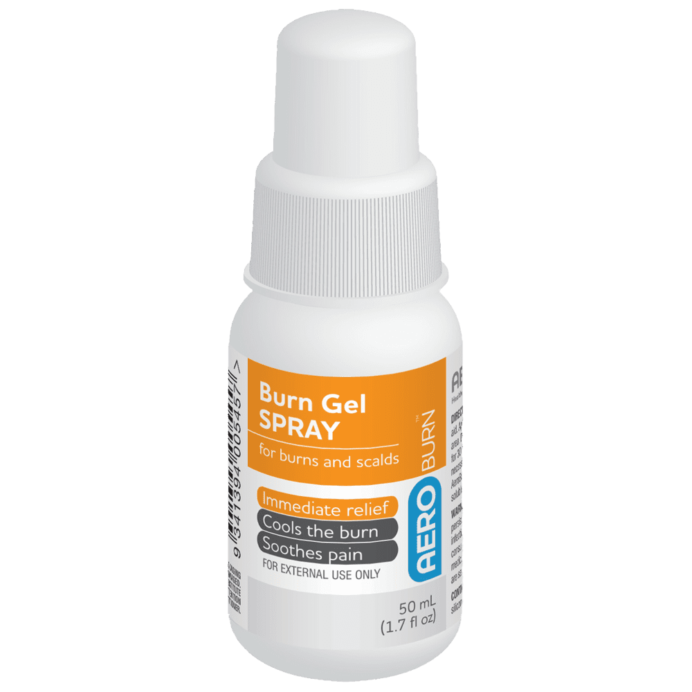 Aeroburn Burn Gel Spray Bottle 50ml