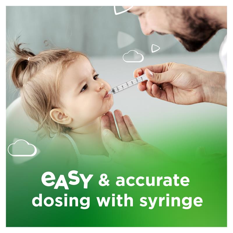 Panadol Children 1 Month – 1 Year Baby Drops with Dosing Device, Fever and Pain Relief, 20mL