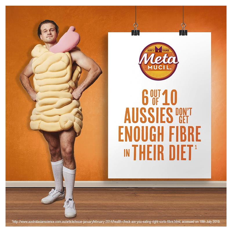 Metamucil + Calcium 50+ 120 Capsules