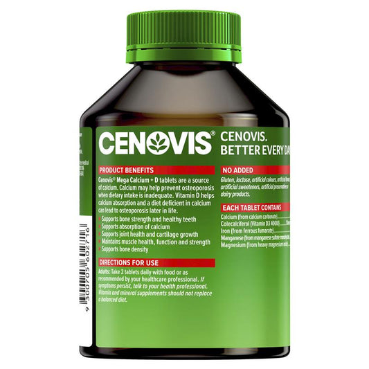 Cenovis Mega Calcium + D Tablets 200
