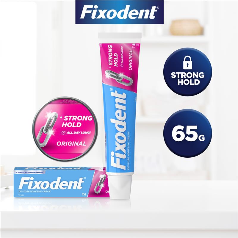 Fixodent Denture Adhesive Complete Original 65g