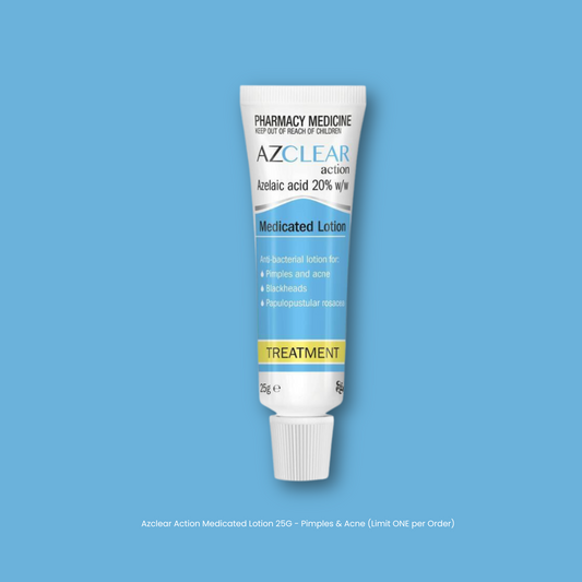 Azclear Action Medicated Lotion 25G - Pimples & Acne (Limit ONE per Order)