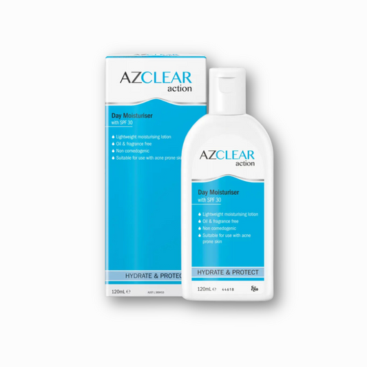 Azclear Action Moisturiser SPF 30+ 120ml