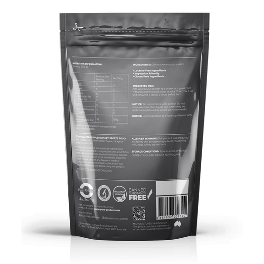 Gamma-Aminobutyric Acid (GABA) Powder - STELLAR PHARMACY