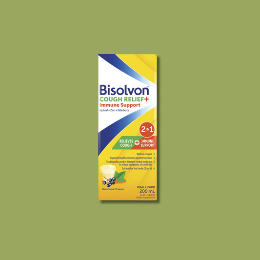 BISOLVON COUGH RELIEF + IMMUNE 200ML