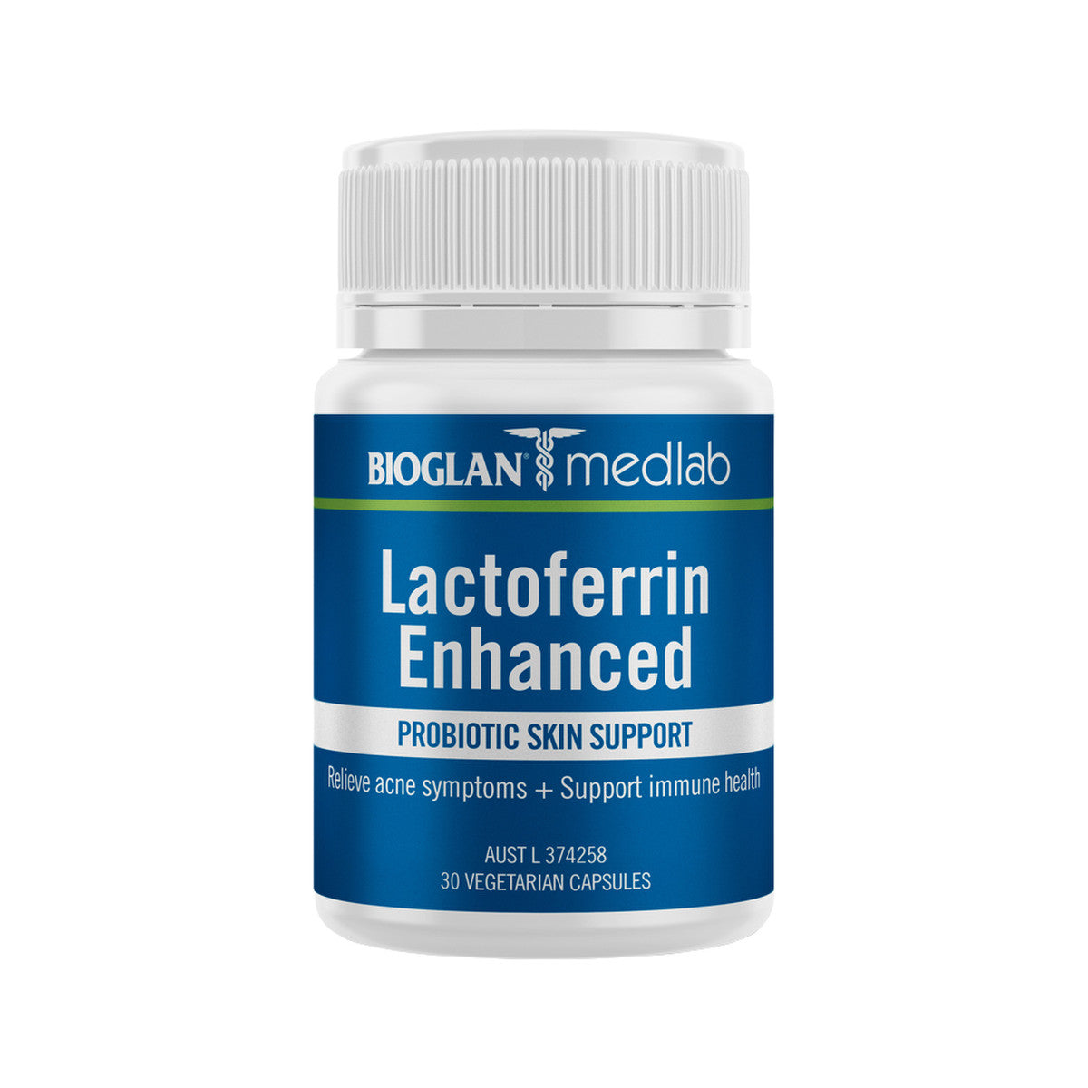 Bioglan Medlab Lactoferrin Enhanced 30vc - STELLAR PHARMACY
