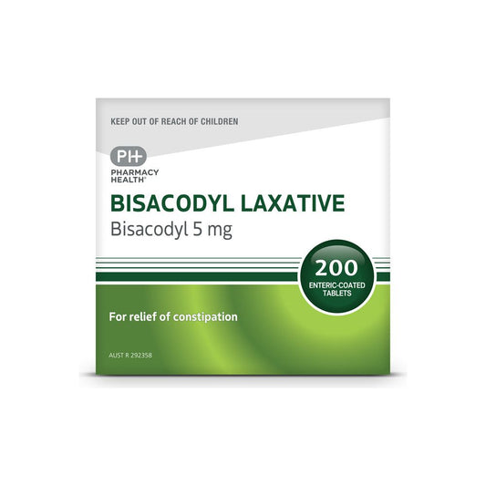 BISACODYL LAXATIVE TABLETS