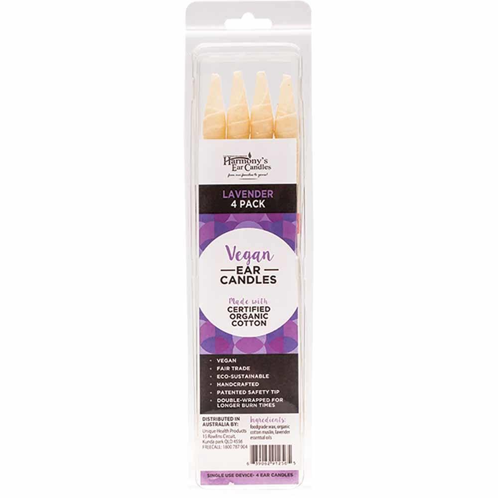 Harmony 's EAR CANDLES Vegan Ear Candles Lavender Scented 4
