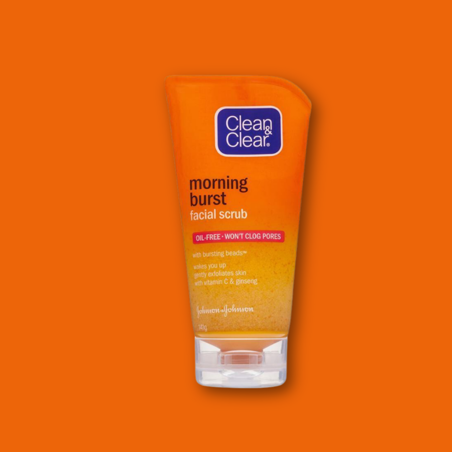 Clean & Clear Morning Burst Orange Facial Scrub 141g - STELLAR PHARMACY