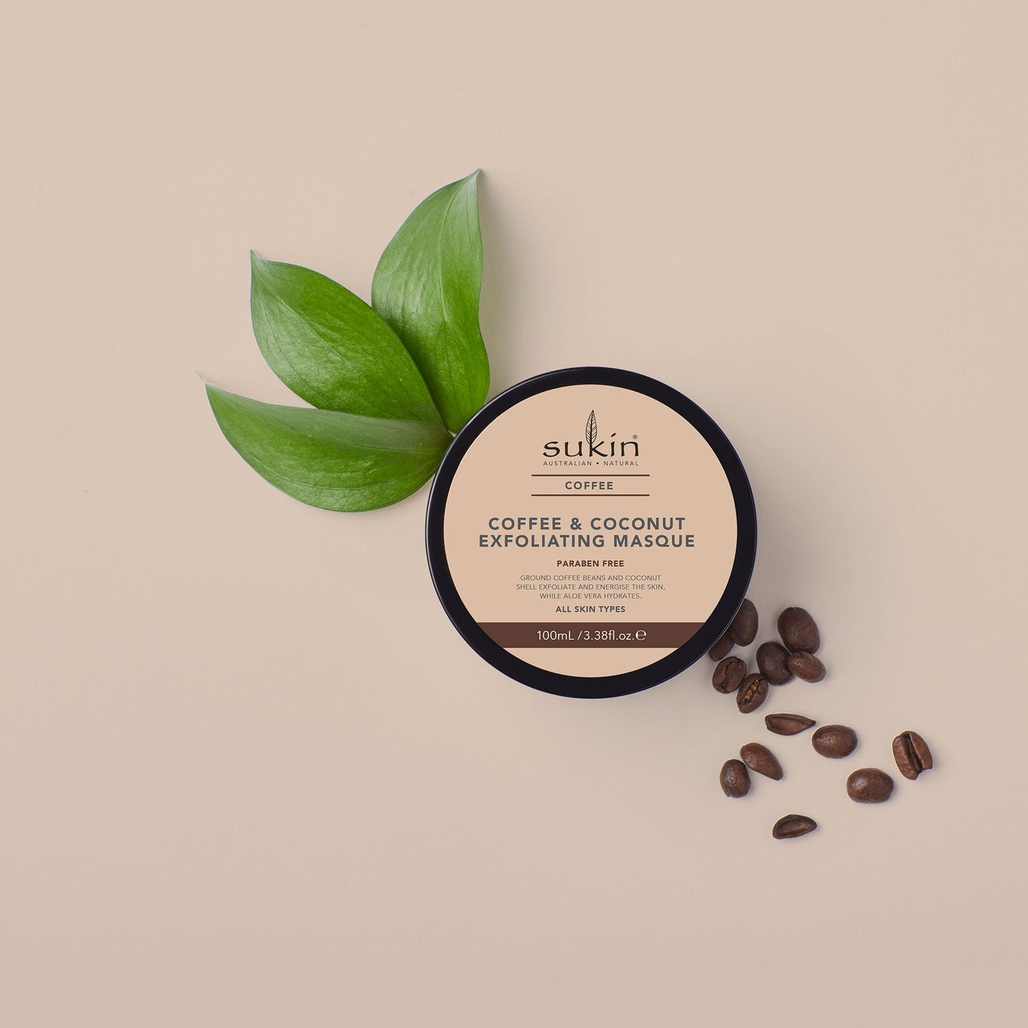NATURAL COFFEE & COCONUT EXFOLIATING MASQUE | 100 ML