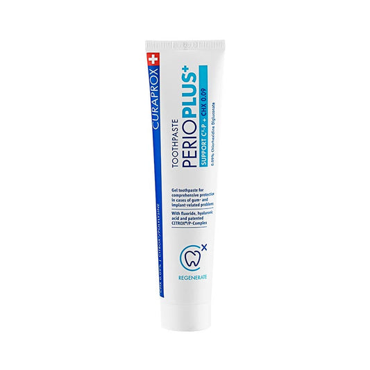 Curaprox PerioPlus Support Toothpaste Chlorhexidine 0.09% 75ml