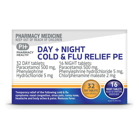 DAY + NIGHT COLD & FLU RELIEF PE