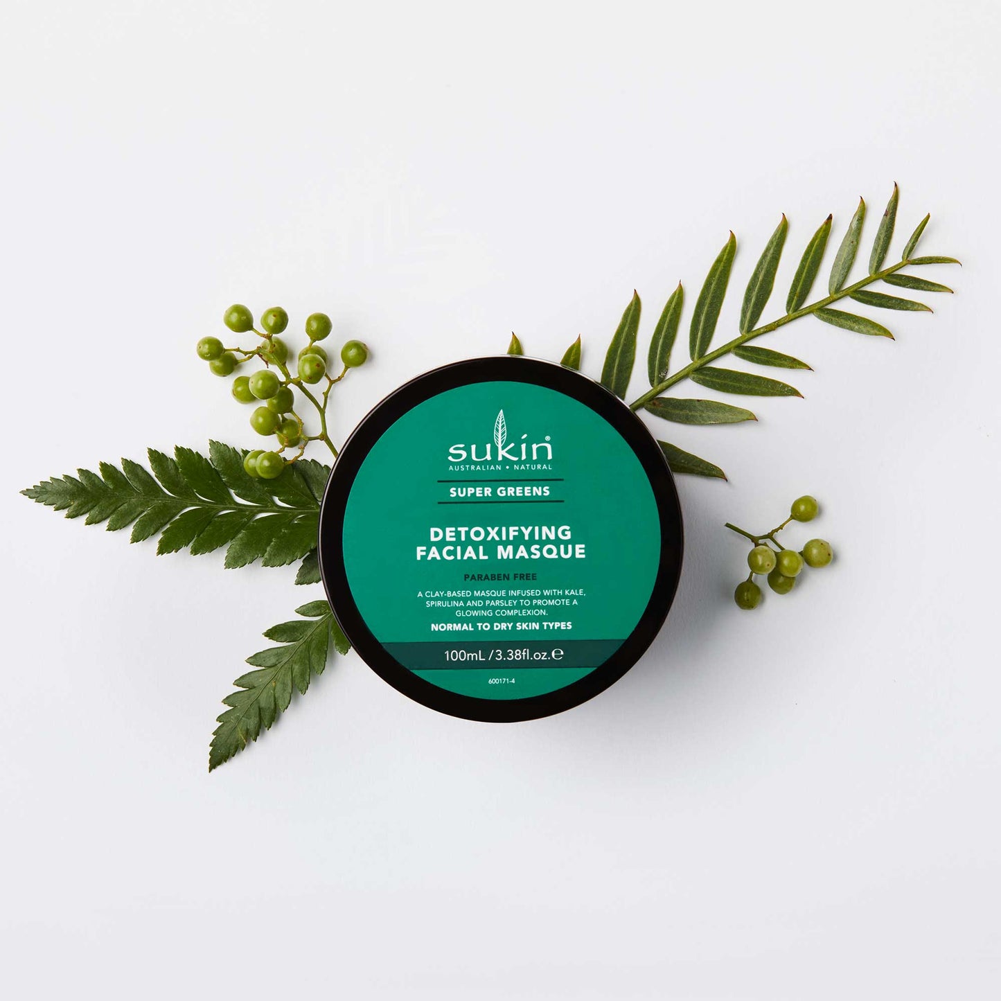 DETOXIFYING FACIAL MASQUE | SUPER GREENS | 100 mL