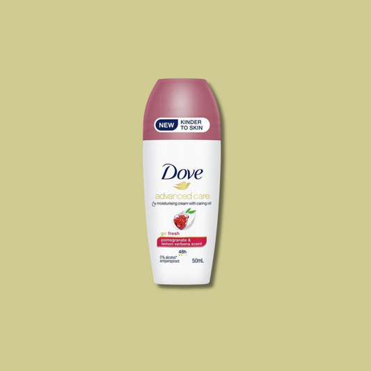 Dove for Women Antiperspirant Deodorant Roll On Advanced Care Go Fresh Pomegranate 50ml