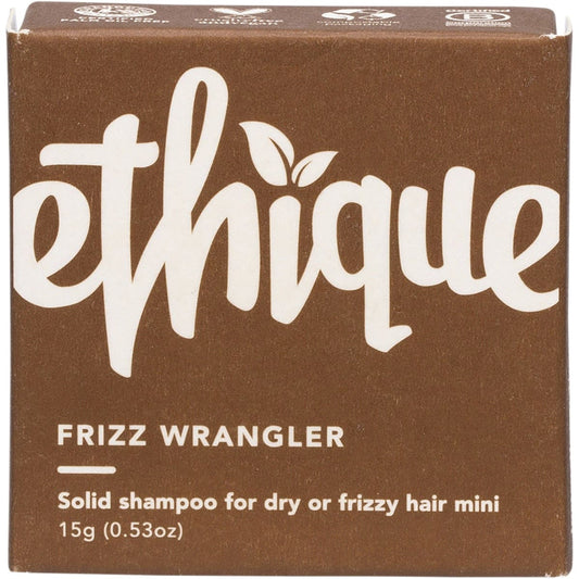 ETHIQUE Solid Shampoo (Mini) Frizz Wrangler - Dry Or Frizzy Hair 15g 20PK