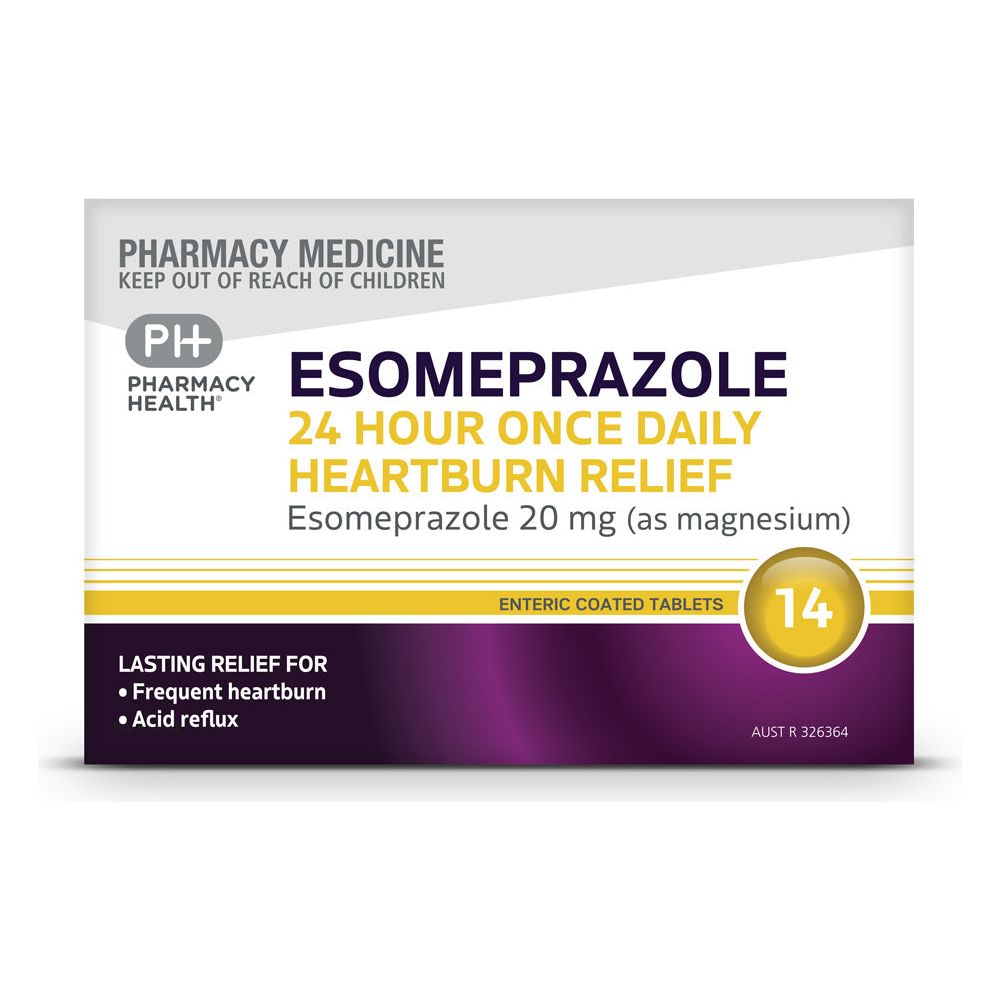 ESOMEPRAZOLE 24 HOUR ONCE DAILY HEARTBURN RELIEF TABLETS