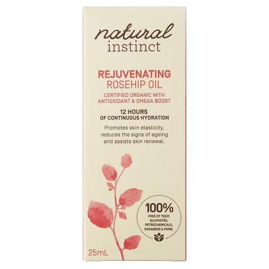 Natural Instinct Rejuvenating Rosehip Oil 25ml
