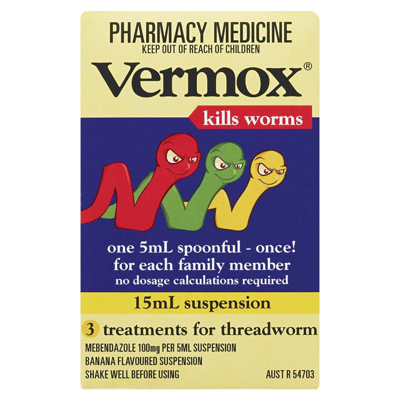 Vermox Suspension 15ml