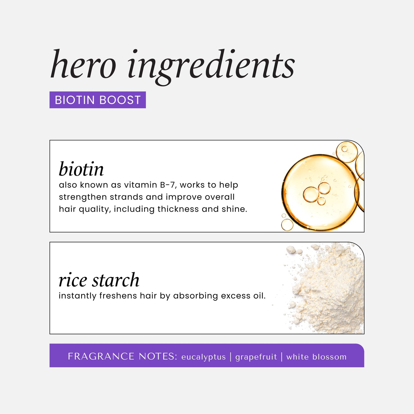 Biotin Boost Dry Shampoo