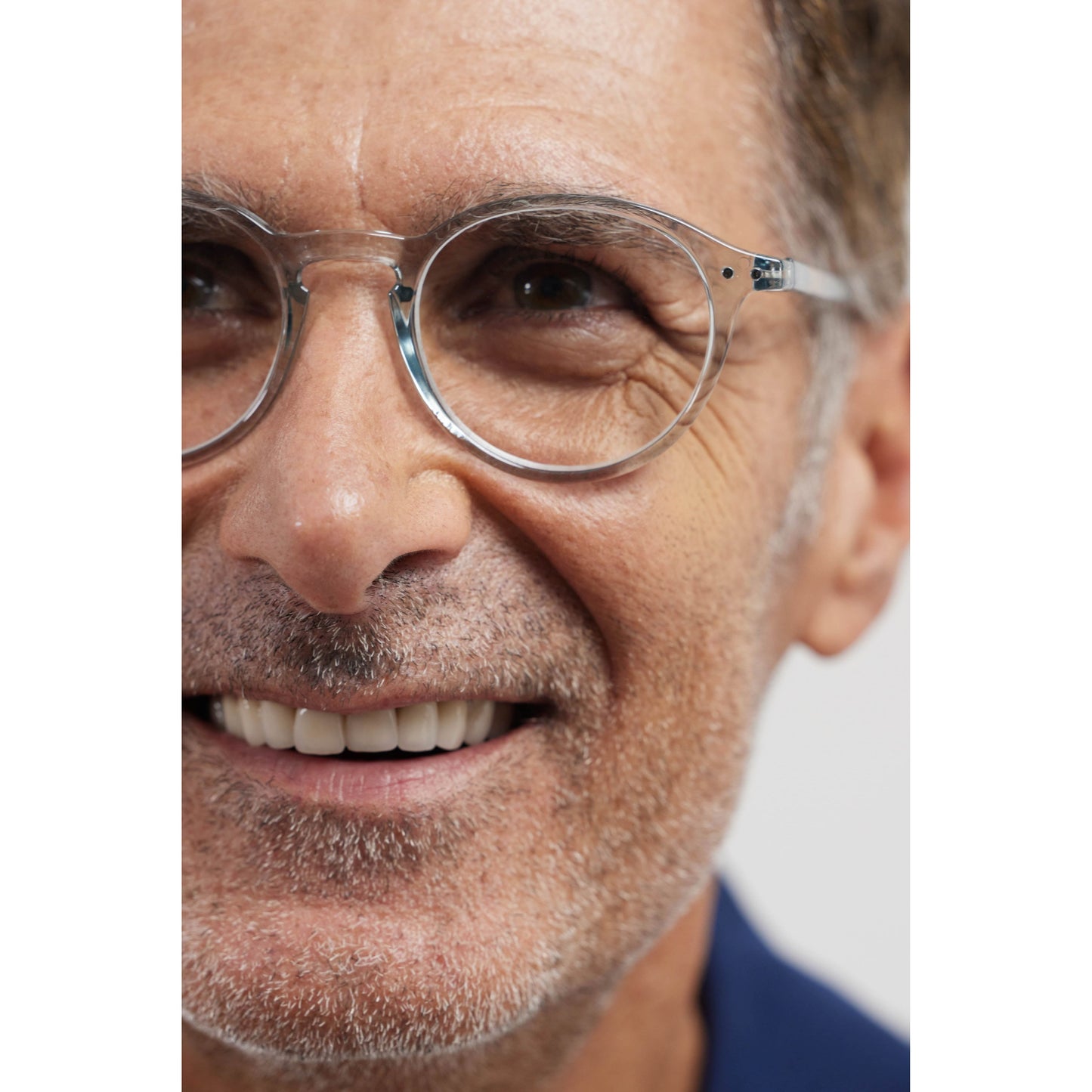 Reading Glasses, D - Frozen Blue