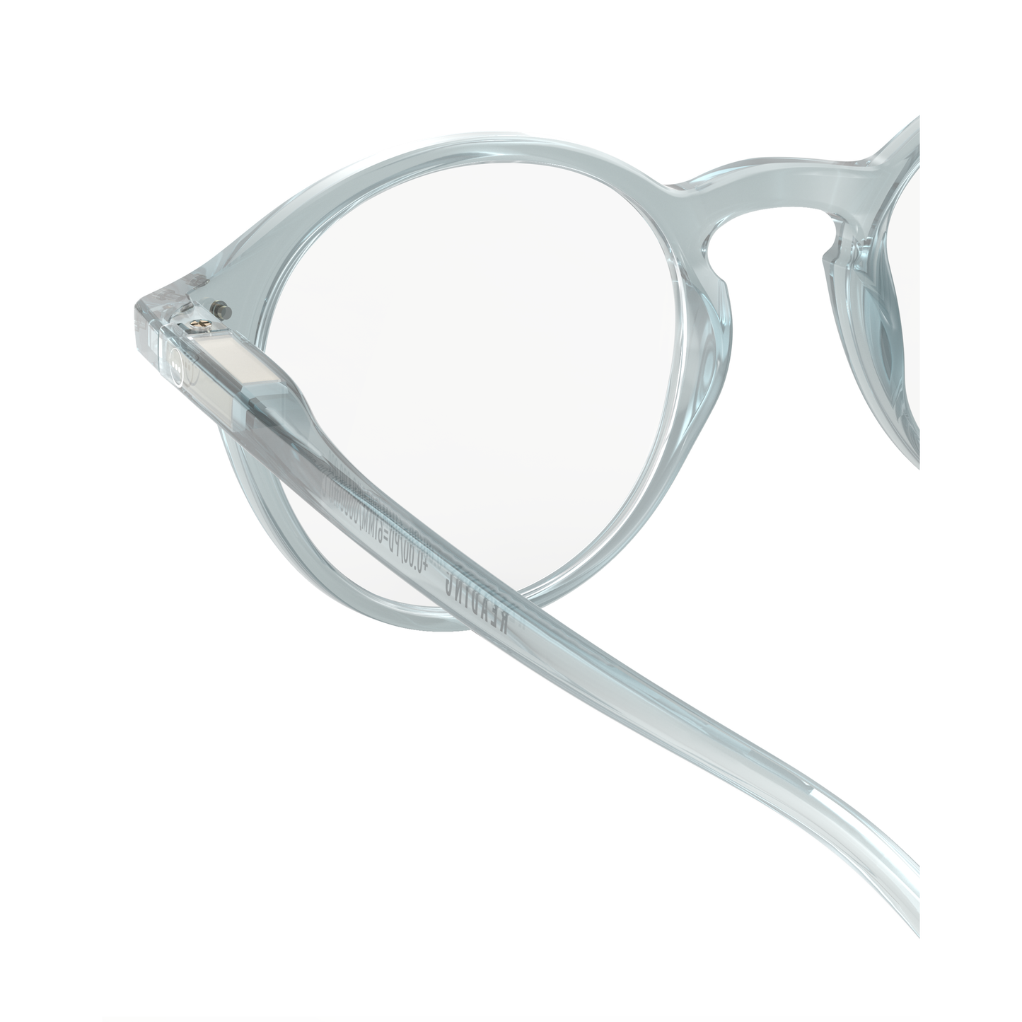 Reading Glasses, D - Frozen Blue