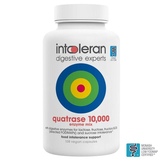 Intoleran Quatrase 10,000 108 Capsules