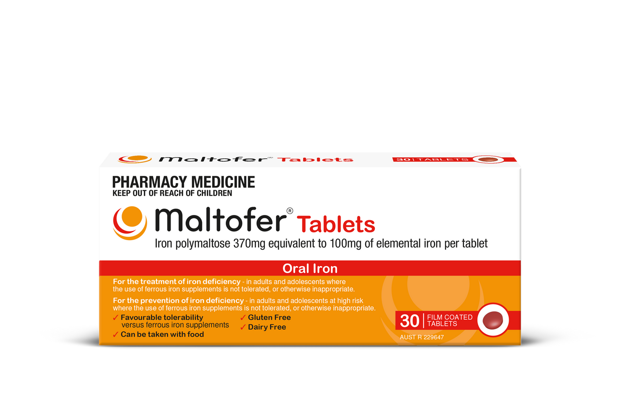 Maltofer Iron 100mg 30 Tablets