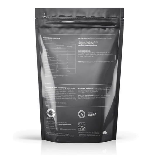 Methyl Sulfonyl Methane (MSM) - STELLAR PHARMACY