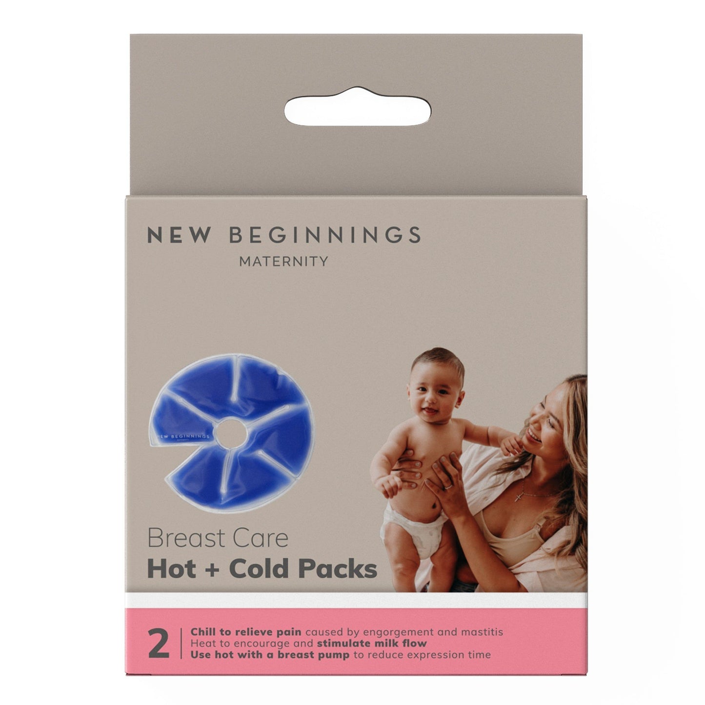 Breast Care Hot+Cold Packs (2pk) - STELLAR PHARMACY