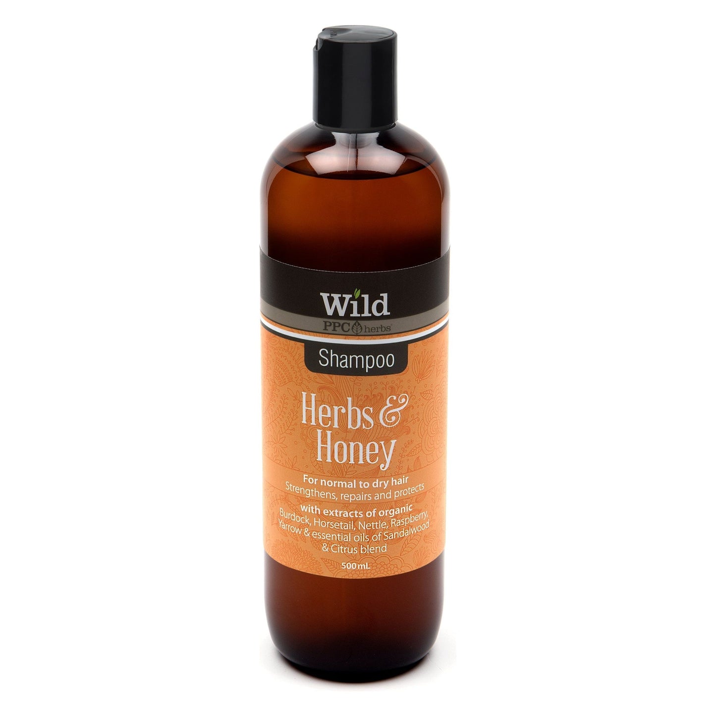 Wild Herbal Shampoo Herbs & Honey 500ml